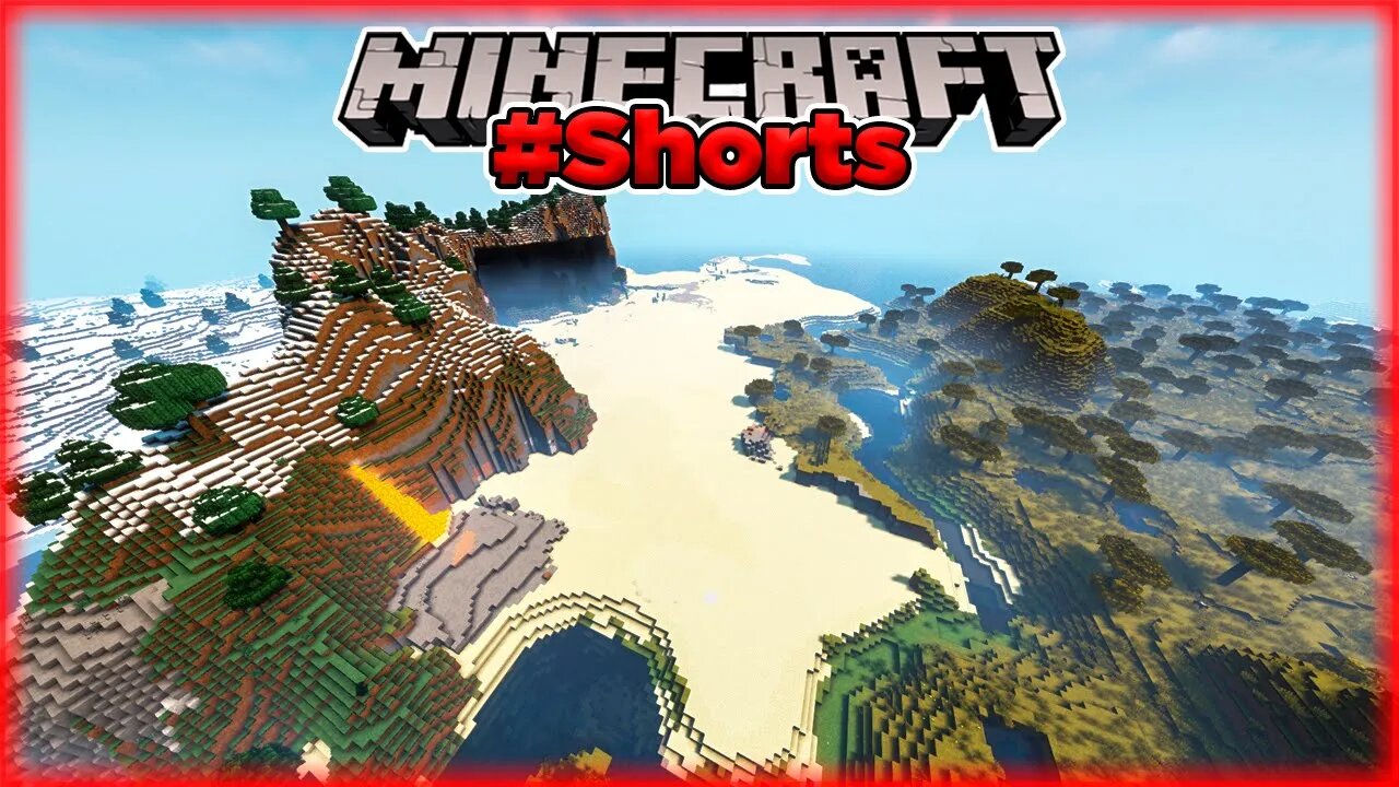 Planificando um deserto inteiro!! #shorts #minecraft #suvival