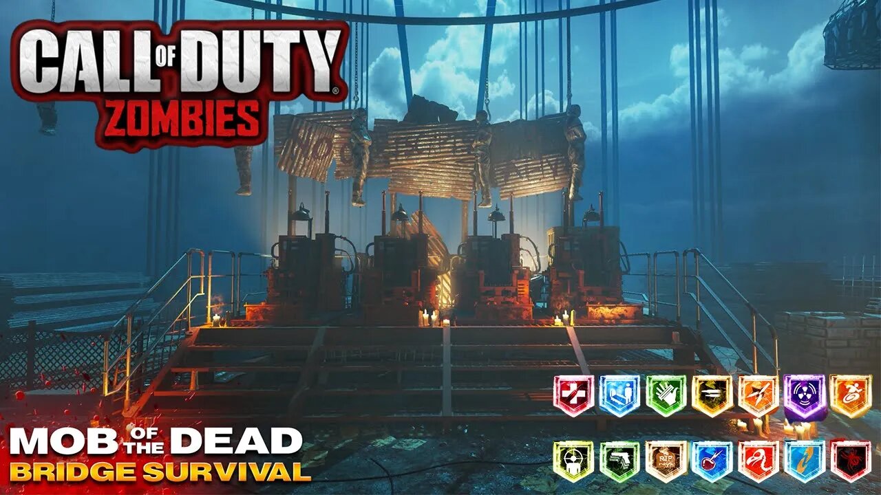 BO3 Custom Zombies Mob of the Dead Bridge Survival