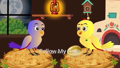 कार्टून | Golden Egg Cartoon | Hindi Cartoon | Tuni Chidiya Cartoon | Hindi Khaniyan