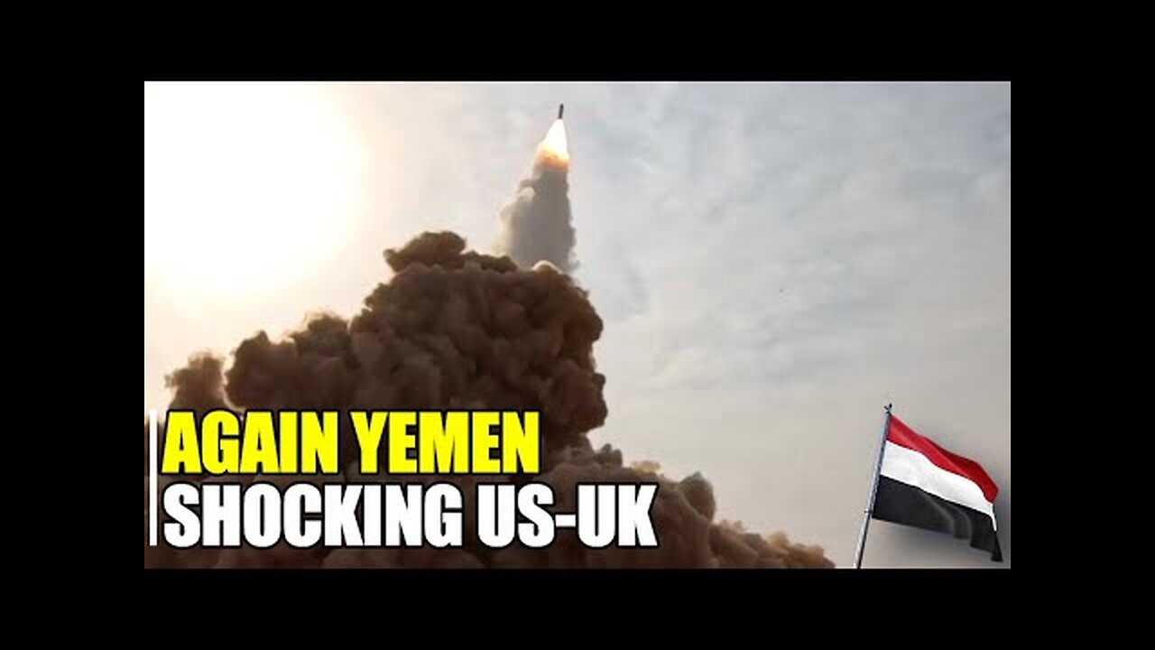 The latest hypersonic ballistic missile Hatem 2 of Yemen revealed