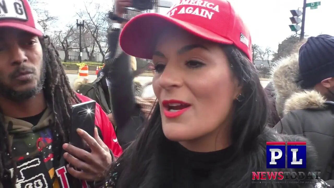 Tensions Rise as Trump supporters and Antifa meet after inauguration