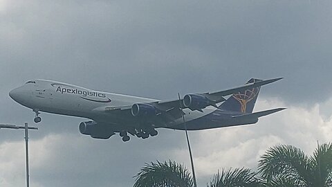 Boeing 747-8F N863GT coming from Miami to Manaus