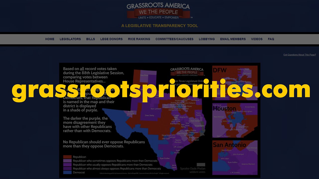 Intro to Grassroots Priorities