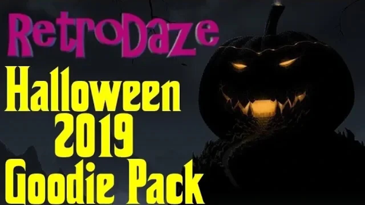 RetroDaze 2019 Halloween Goodie Pack (Unboxing)