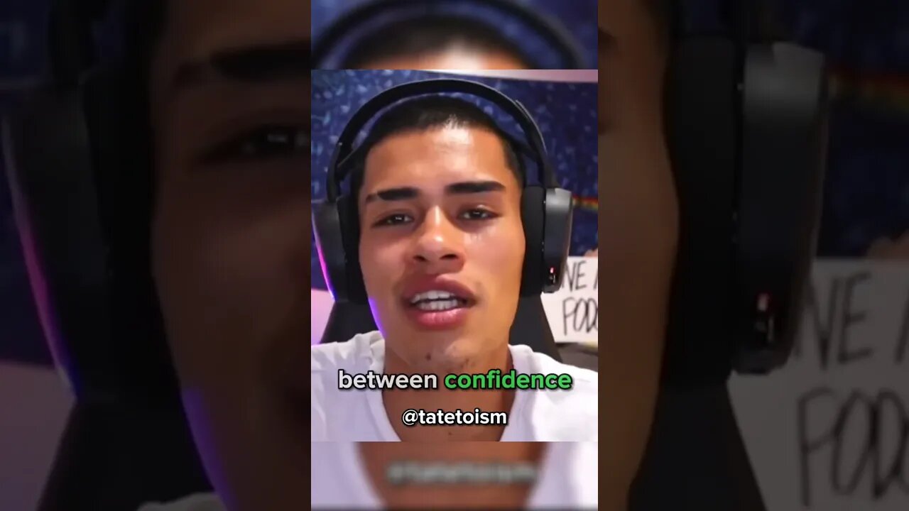 Andrew Tate x SNEAKO on confidence