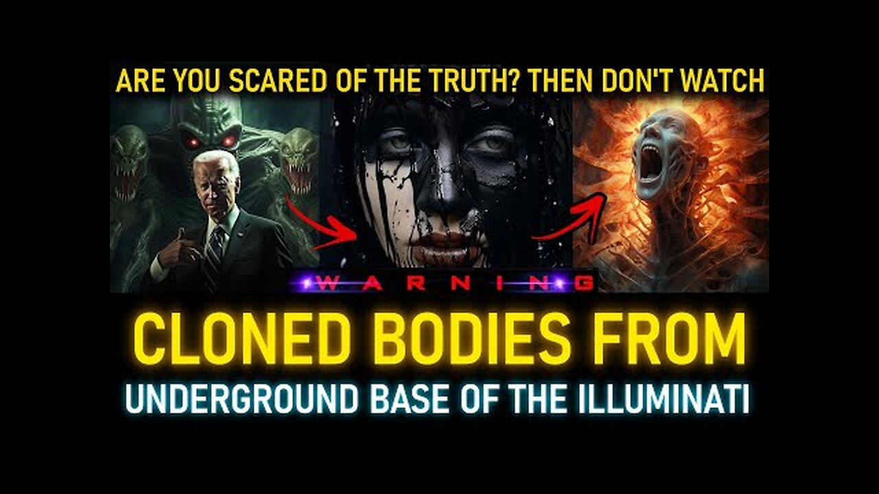 WARNING! CLONED BODIES FROM UNDERGROUND BASES OF REPTILIANS. LAST REPTILIAN INVASION!