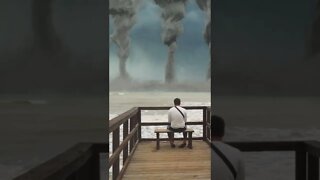 Watching Sea Storm