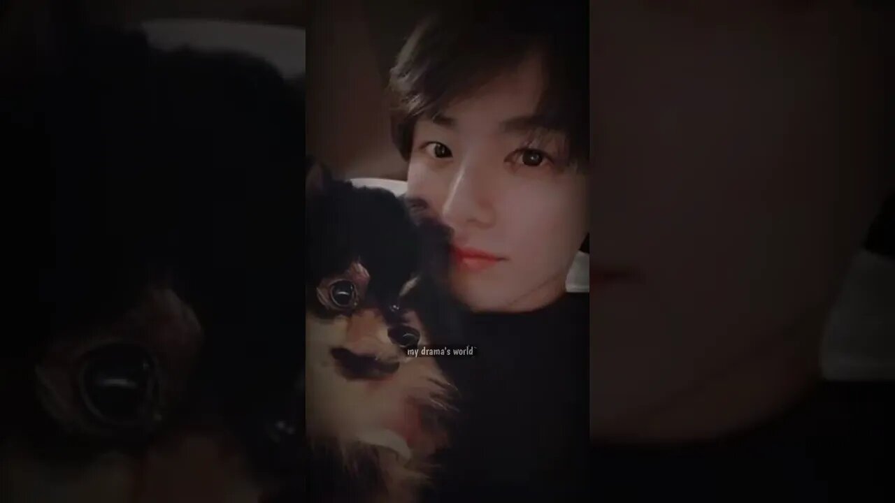 yeontan 🐶 with his dady & with his uncles 😍