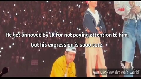 taehyung pouting for not getting JK attention - V want jungkook attention