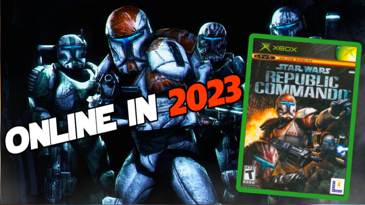 Original Xbox Star Wars Republic Commando: Online Revival through Insignia