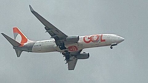 Boeing 737-800 PR-GUC coming from Rio de Janeiro to Fortaleza