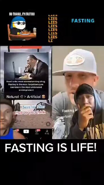 Fasting and grounding. Protein fiber and water