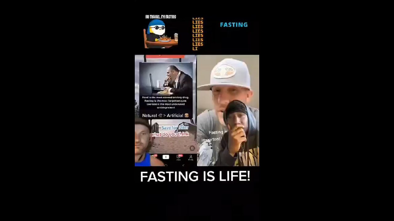 Fasting and grounding. Protein fiber and water