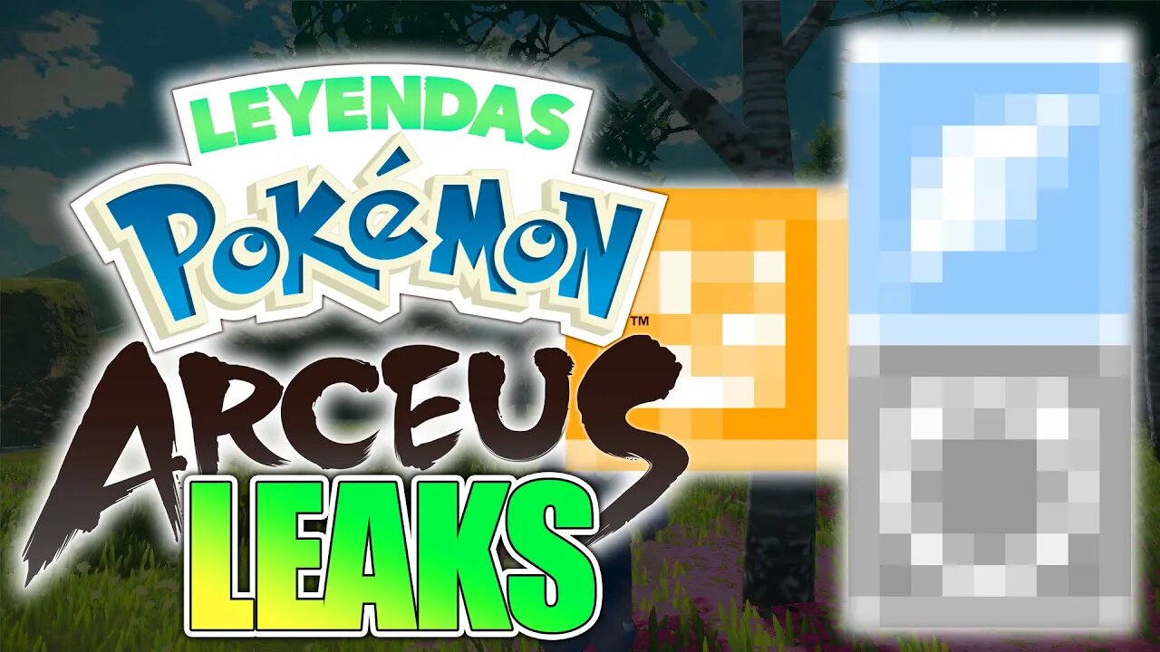 🧐 NUEVOS LEAKS de LEYENDAS POKÉMON ARCEUS