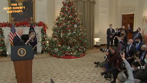 Q: Are you going to talk to Putin soon? Did you talk to Putin this morning? Biden: "No."