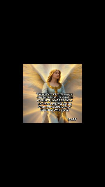 Pois eu bem sei os planos que estou projetando