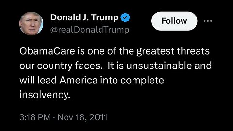 Obamacare - Biggest THREAT to AMERICA