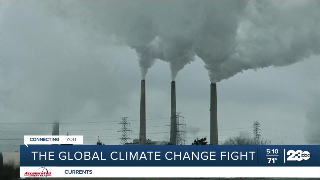 The global climate change fight