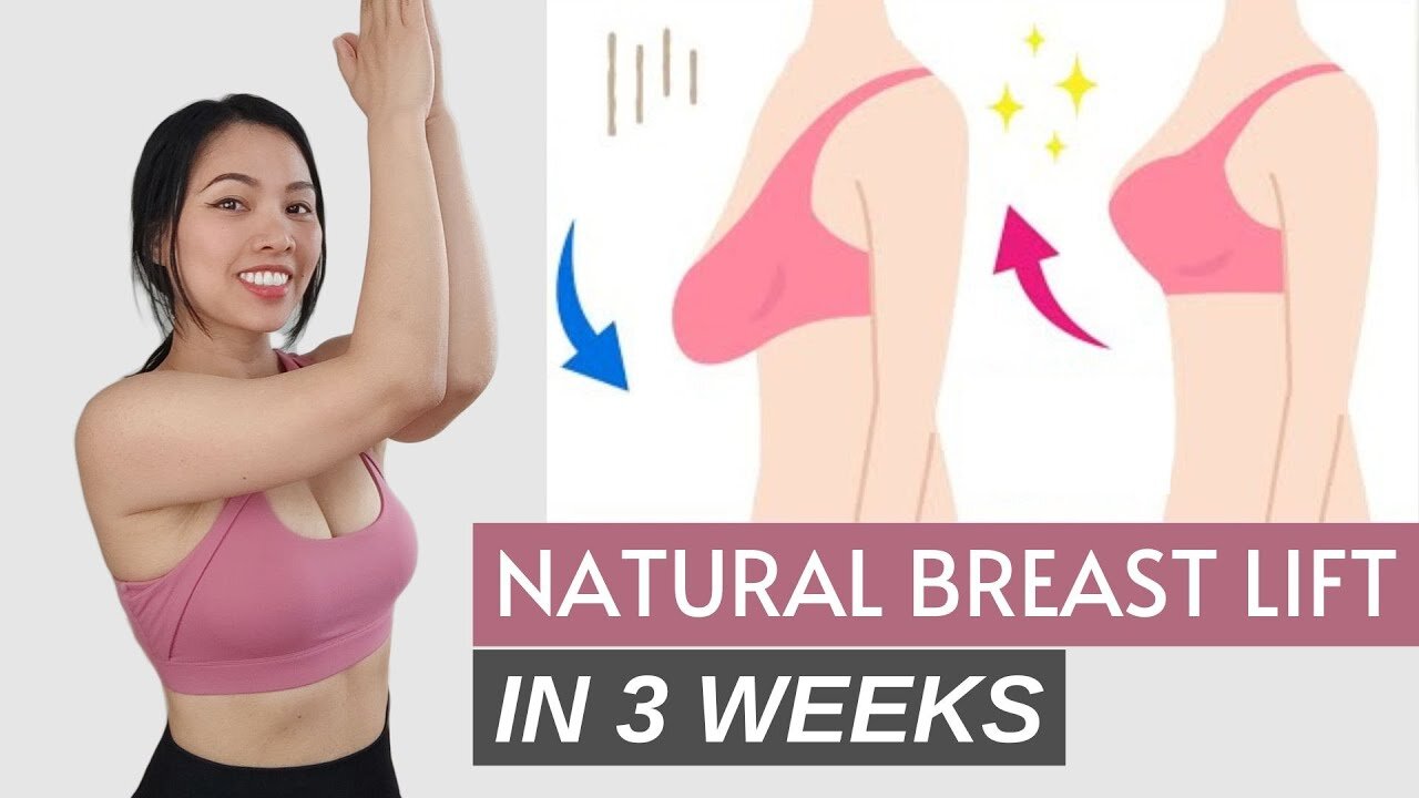 How to Lift & Tighten Your Breast in 4 Weeks Guranteed | 4 Best Home Exercise