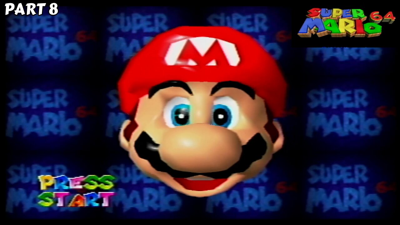 Super Mario 64 - Part 8 (The Next Ten Stars) (71-80) (Nintendo 64)
