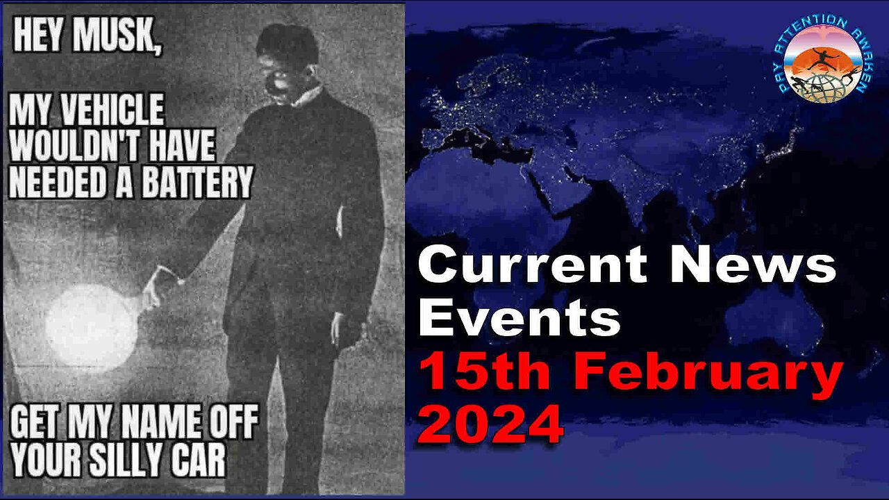 Current News Events - 15th February 2024 - COVID Shenanigans