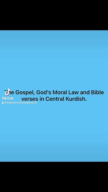 Today's Gospel translations Central Kurdish and Zulu. #gospel #bibleverses #tencommandments