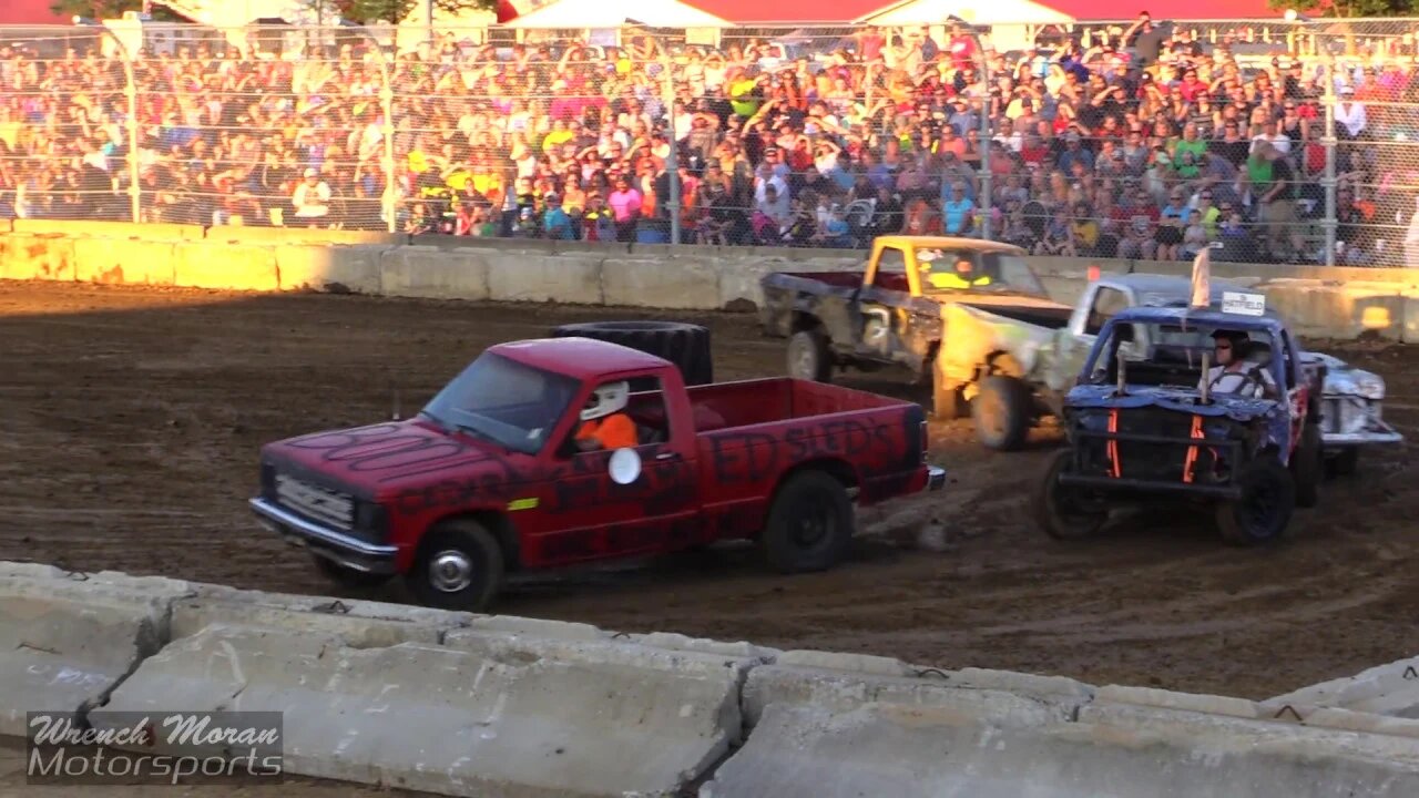 Mini Truck Figure 8 Race at the Hartford Fair