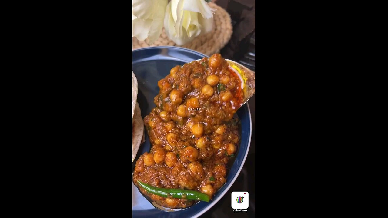 Indian street food special chole ❤️