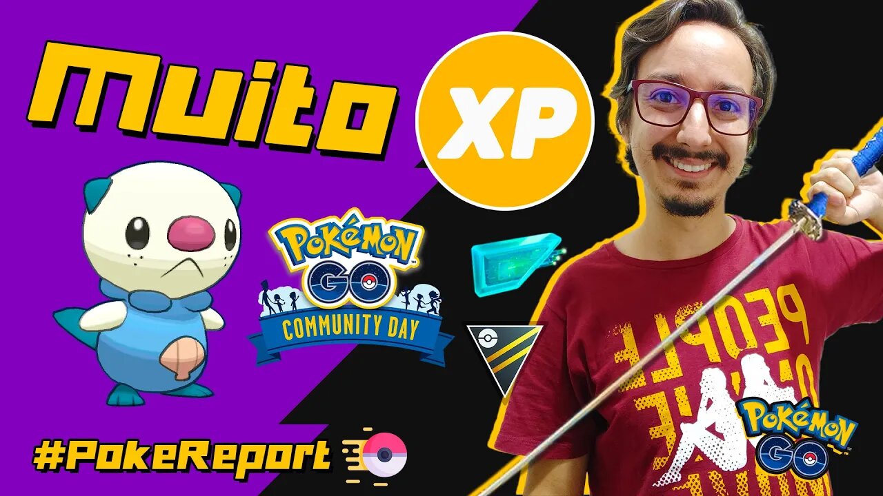 DOIS ATAQUES no Dia da Comunidade do Oshawott! Pokémon GO Setembro! #PokeReport