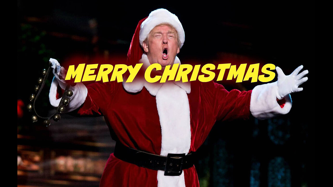 All I Want For Christmas-Trump Sings