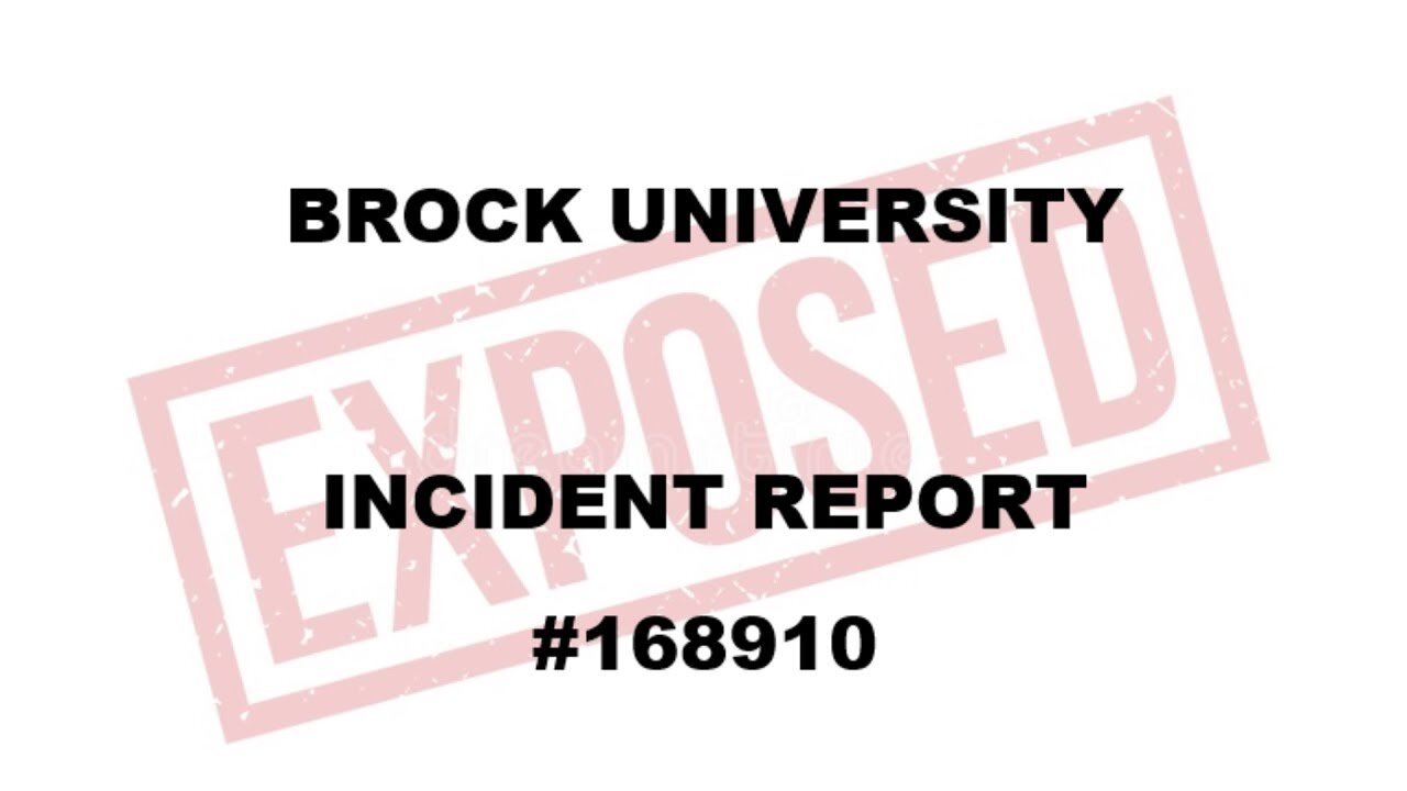 IR #168910 Hearing Decision: Brock University, EXPOSED