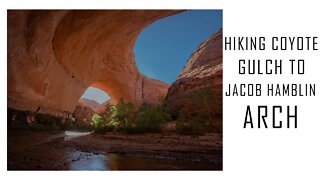 Backpacking to Jacob Hamblin Arch | Hiking Coyote Gulch Hurricane Wash Trail Guide