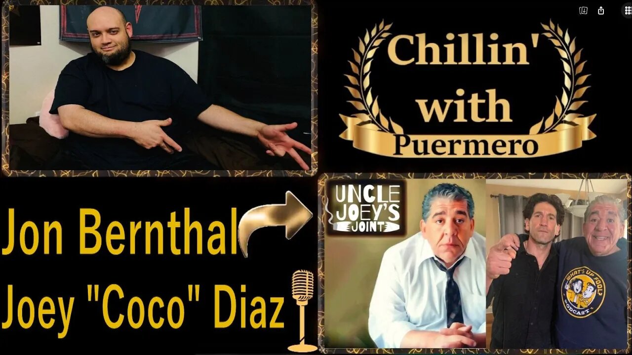 Chillin With Puermero - Jon Bernthal on Uncle Joey's Joint with Joey Diaz