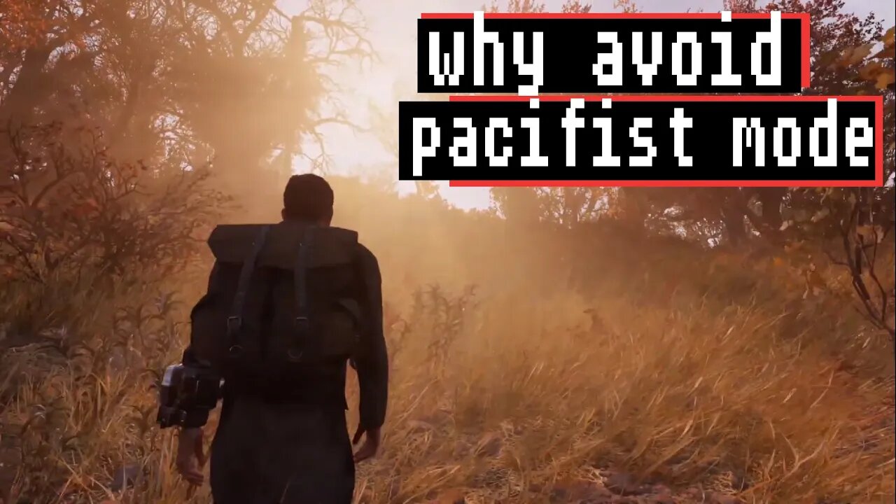 Why avoid Pacifist Mode