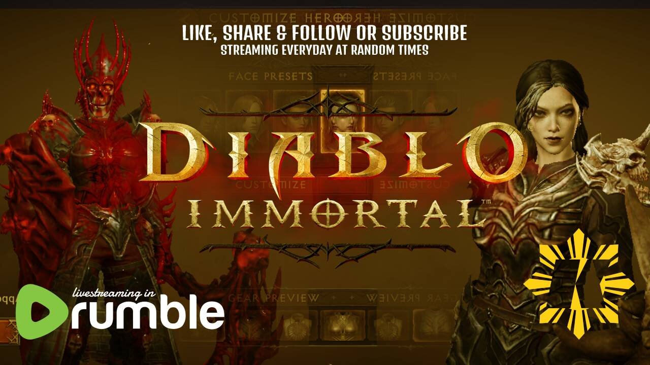 ▶️ WATCH » DIABLO IMMORTAL » GAVE AWAY SACRED 3 GOLD EDITION » A SHORT STREAM [6/8/23]