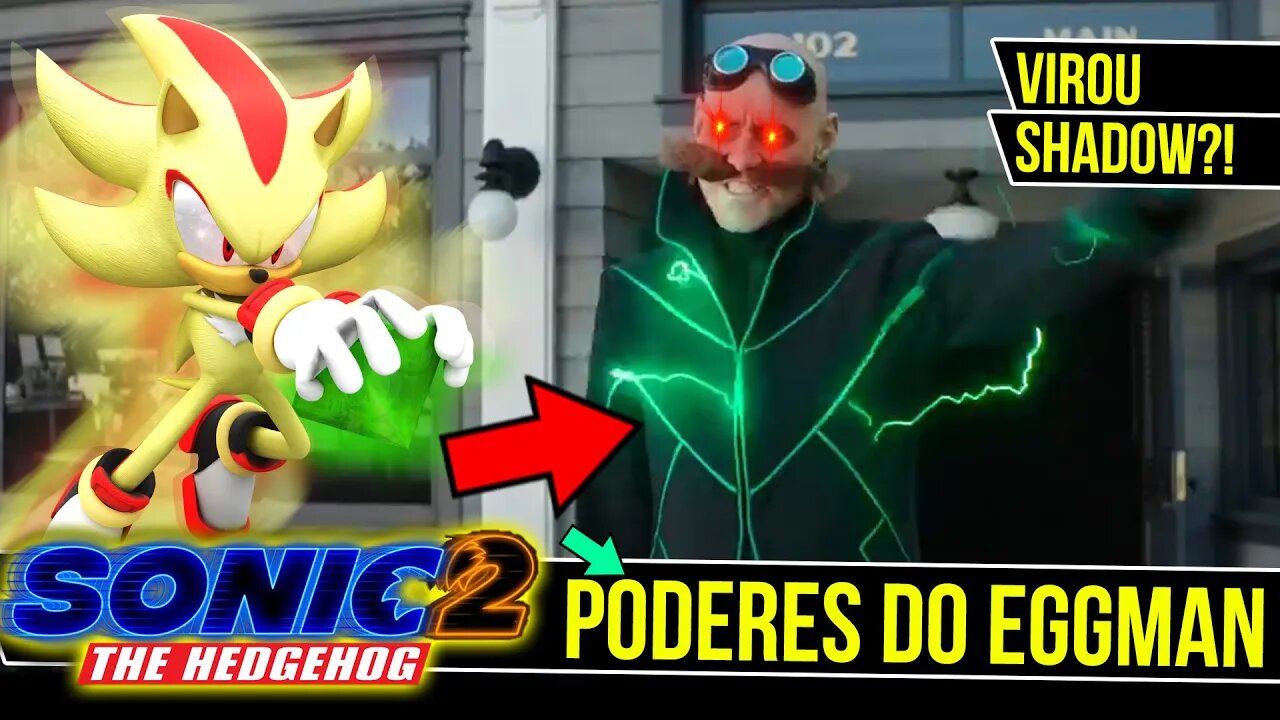 Novos Poderes do Dr Eggman no Sonic 2 o Filme - EXPLICADO #shorts