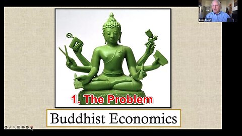 Dan Cozort, Buddhist Economics 1