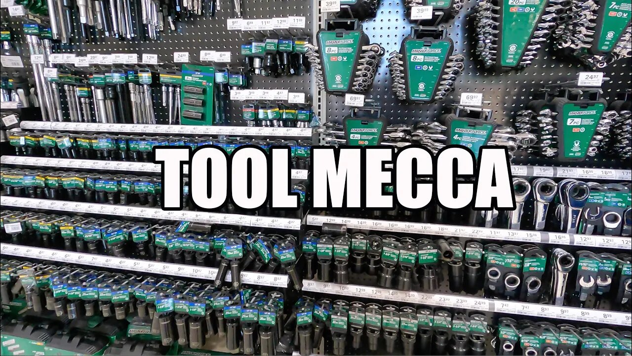 Insane Tool Store! Welcome to MENARDS!