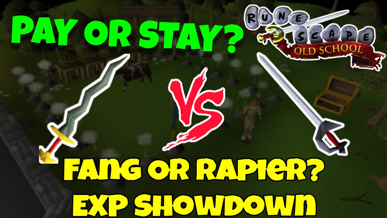 Pay or Stay #45 | Osmumten's Fang vs Ghrazi Rapier | OSRS NMZ