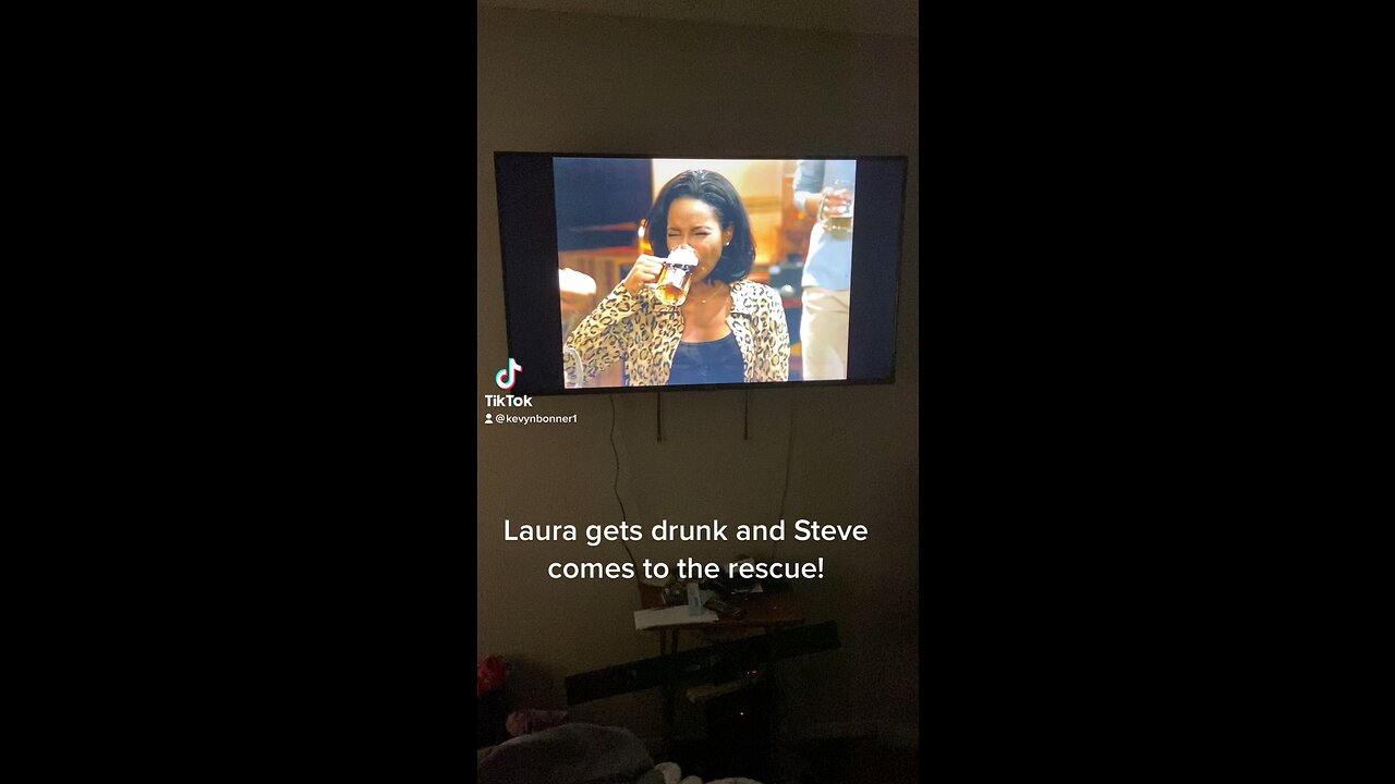 Laura Gets Drunk And Steve Comes To The Rescue!