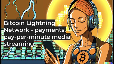 Bitcoin Lightning Network - micropayments and pay-per-minute media streaming.