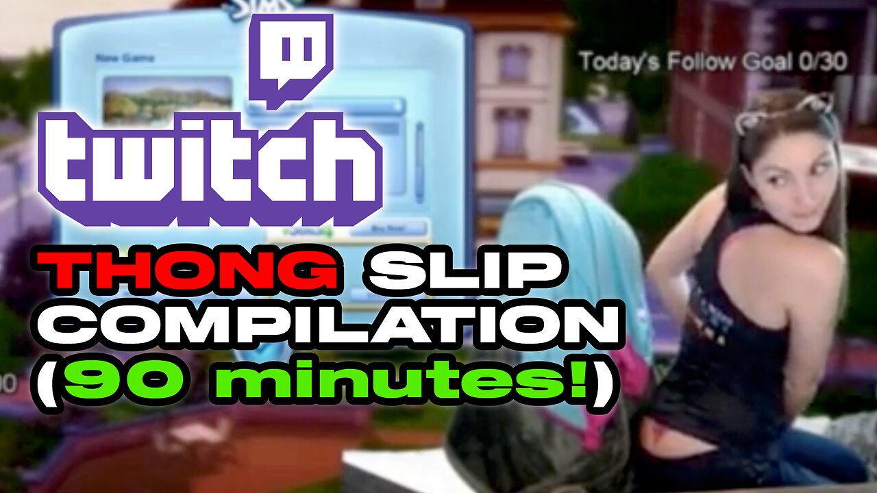 TWITCH Thong Slip & Whaletail Compilation