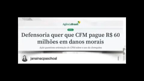 ABSURDO! Defensoria quer que Conselho Federal de Medicina pague 60 milhões por dano coletivo
