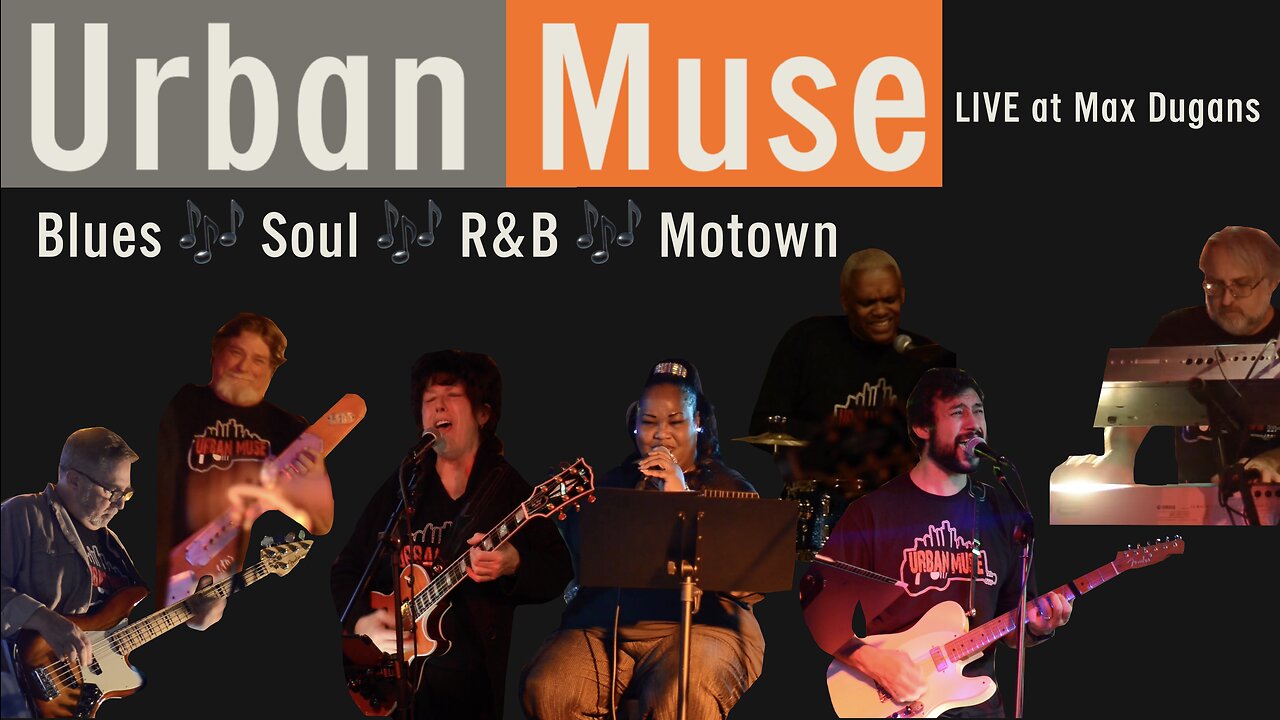 Urban Muse 🎸 Chelly K Robin Briggs Bryan Giczewski Lance Bowen Roger Tyler Skip Barnes Lightshow Bob