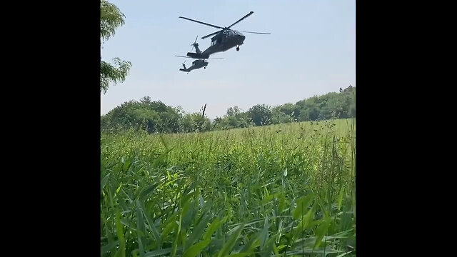 Pennsylvania Army National Guard fly UH-60 Black Hawk helicopters