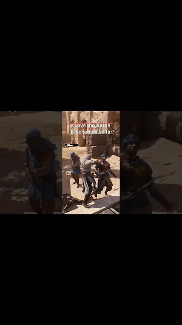 First Sword Fight: Assassin's Creed Mirage