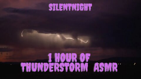 ASMR Thunderstorm to relax the soul.