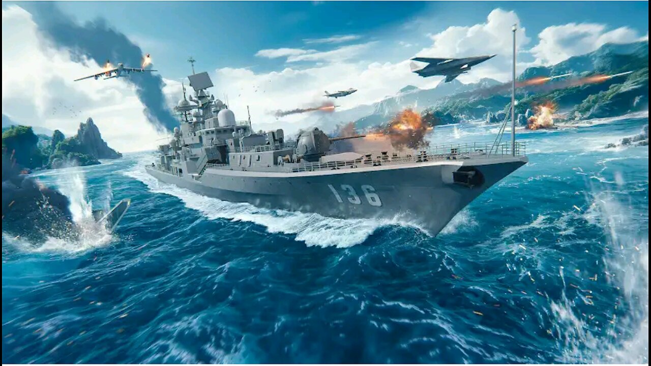 Modern Warships: Naval Battles, first impression.