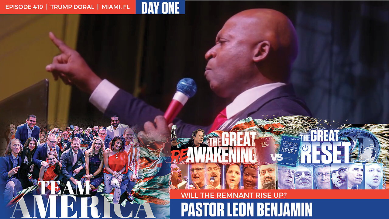 ReAwaken America Tour | Pastor Leon Benjamin | Will the Remnant Rise Up?