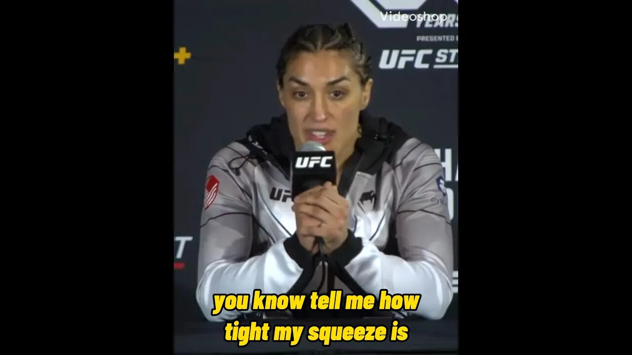 Tatiana Suarez “a lot of men tell me how tight my squeeze is”